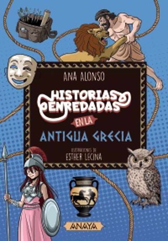Portada de Historias enredadas en la antigua Grecia