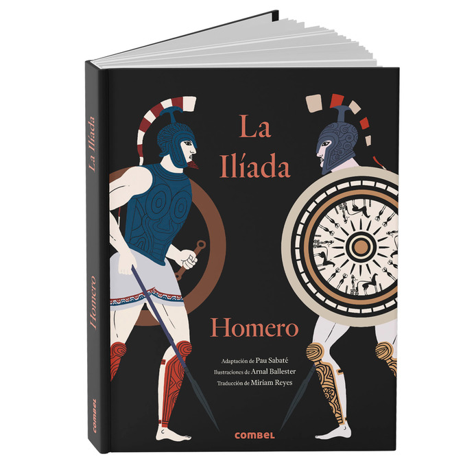 Portada de La Ilíada
